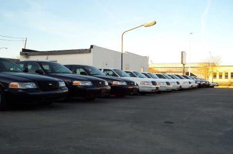 1998 Ford Crown Victoria - A picture looking toward the street.