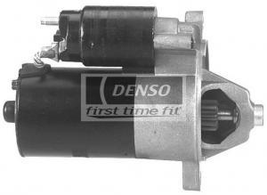 1990 Ford Bronco - A Denso starter motor is shown, a crucial part for starting a vehicle's engine.