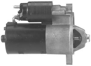 1990 Ford Bronco - A starter motor is shown in a side profile against a white background.
