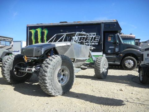 1997 Ford Ranger - Custom buggy and support truck at an off-road event.