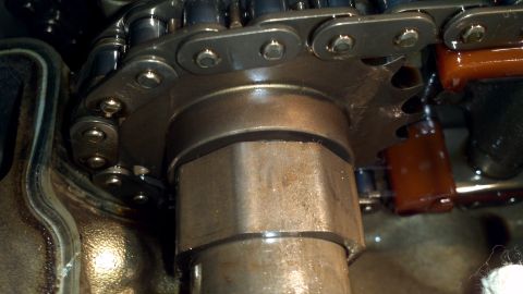 1996 Ford Taurus - Engine timing chain and sprocket detail, likely from an internal combustion engine.