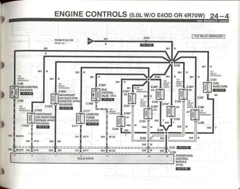 1996 Ford Bronco - 5.0 Engine Controls - 4