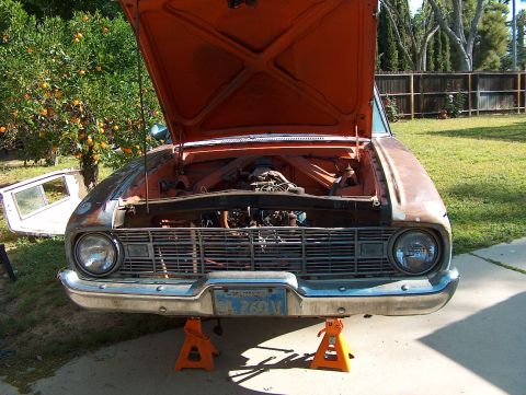 1960 Ford Ranchero - I do not like orange.