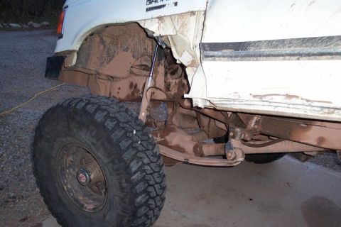 1990 Ford Bronco - Front ds drooped