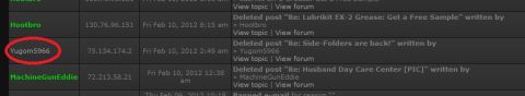 2000 Ford Crown Victoria - A screenshot shows a list of forum posts with usernames and timestamps.