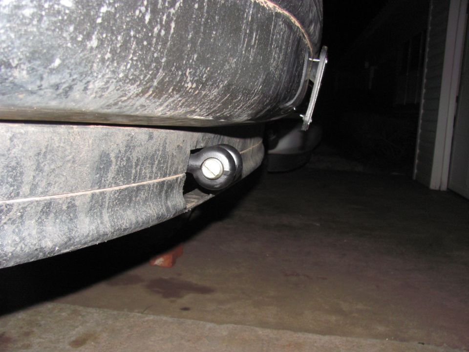 1994 Ford Bronco rear bumper with trailer hitch