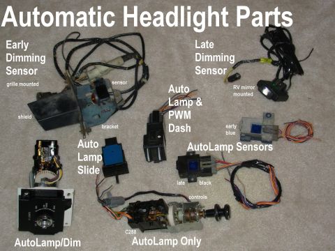 1983 Ford Bronco - Auto Headlight Parts IF THE IMAGE IS TOO SMALL, click it. A wide range of vehicles were built with either AutoLamps (automatic headlights)…