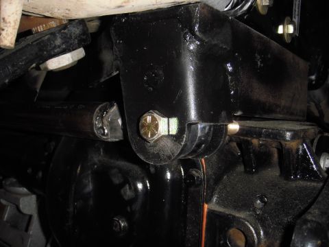 1995 Ford Bronco - Full stuff driver side, I may have to clearance the angle I used for the base of the mount. We'll see how long the bump stops are after mou…