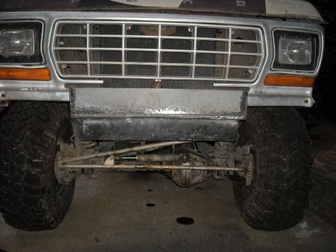 1979 Ford F-150 - The grille and headlight design suggest a 1973 Ford F-150, not a 1979 model.