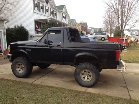 1995 Ford Bronco - just before putting in the garage