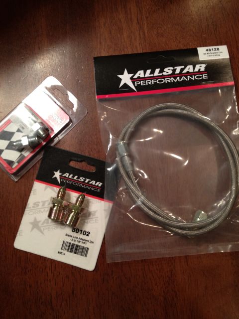 1995 Ford Bronco - brake lines for thunderbird calipers