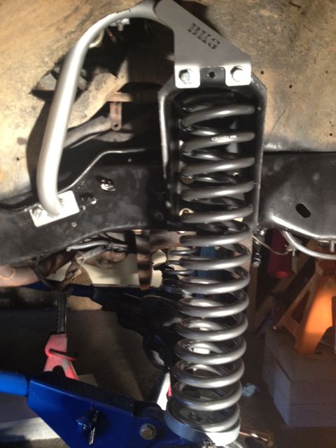1995 Ford Bronco - Bloody Knuckle Garage shock hoop