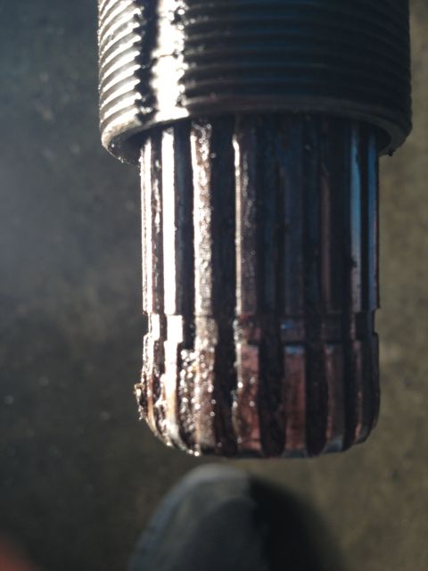 1995 Ford Bronco - solid outer shaft