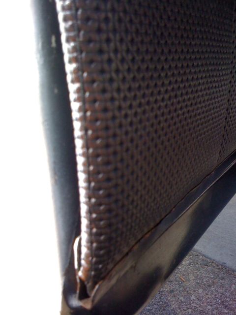 1964 Ford Ranchero - Close-up of a 1964 Ford Ranchero door panel, showing its textured material and trim.