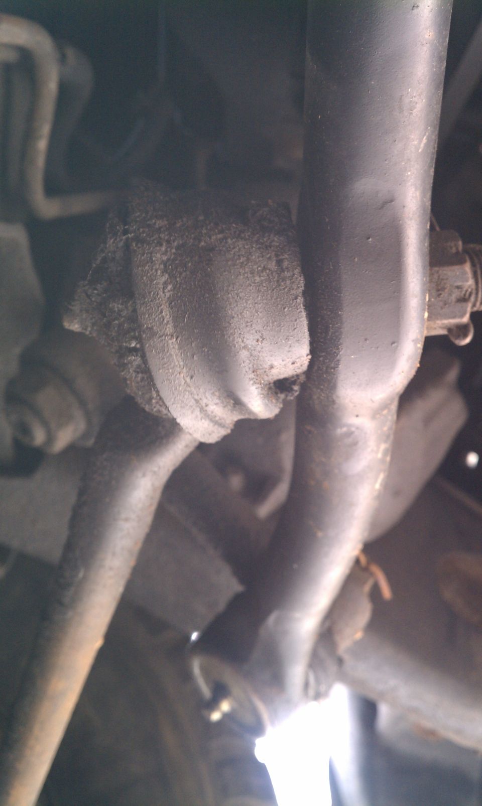 Steer Arm Drag Link...again the boot is split and brittle.
