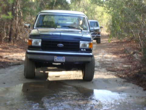 1995 Ford Bronco - NWTF about to get WET