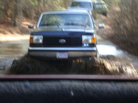 1995 Ford Bronco - NWTF getting WET