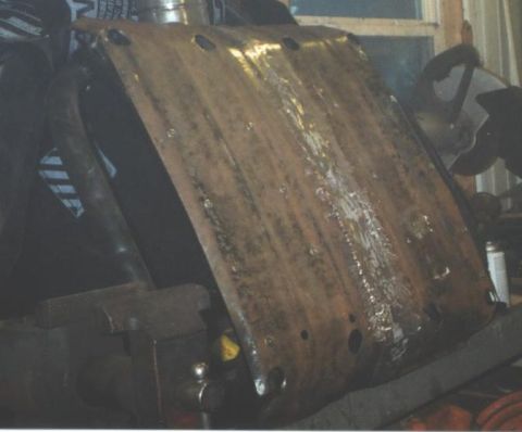 1980 Ford Bronco - Skidplate remodeled from F150