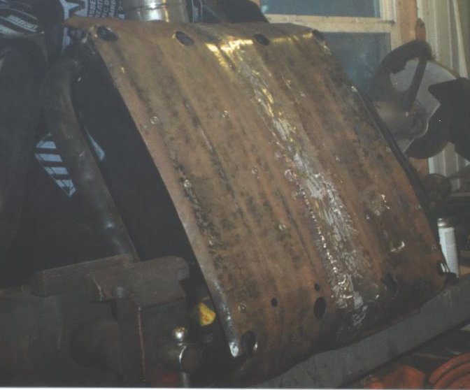 Skidplate remodeled from F150