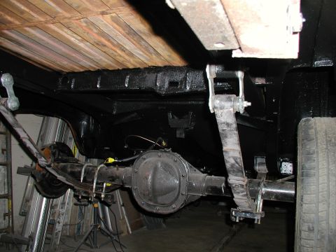 1960 Ford Ranchero - installed rear end and springs