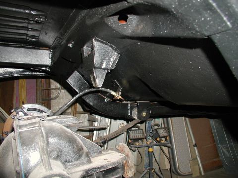 1960 Ford Ranchero - new rear brake line