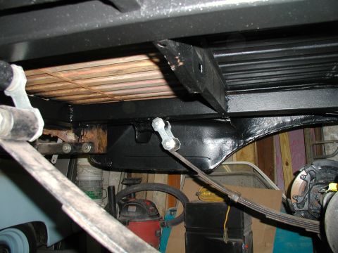 1960 Ford Ranchero - new rear shackel mounts
