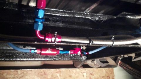 1978 Ford Bronco - Some plumbing.