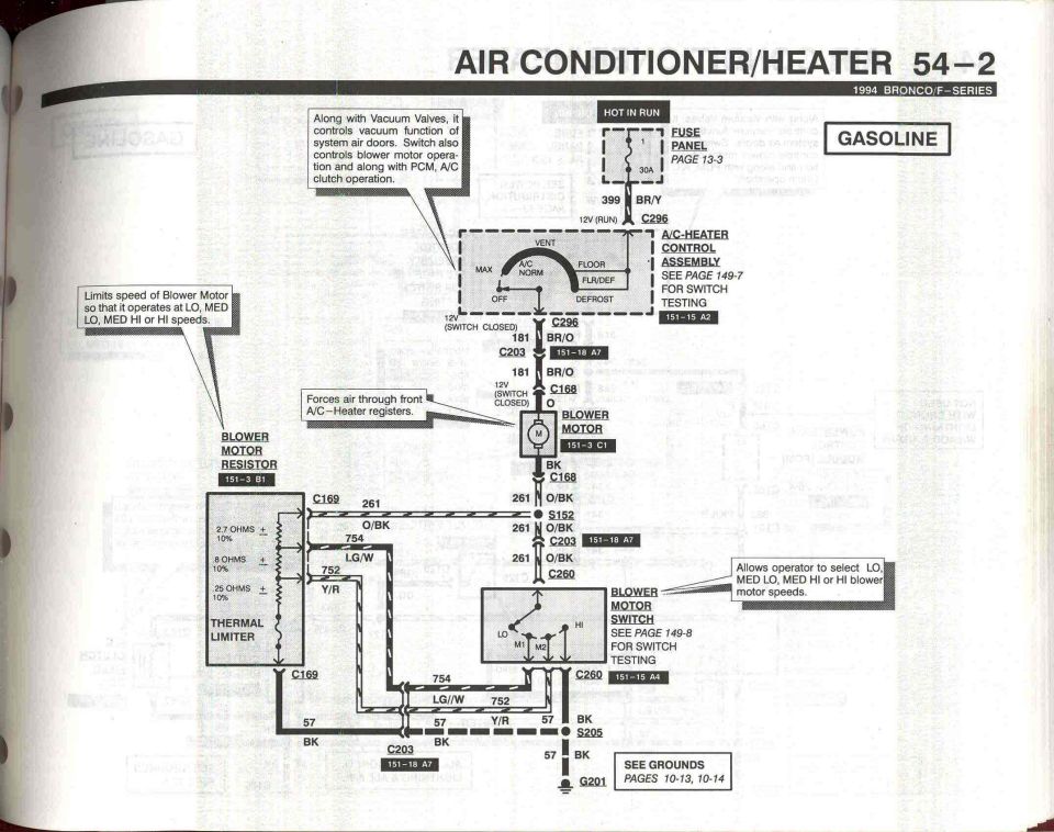 Air Conditioner/Heater - Blower Motor