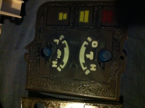 1992 Ford F-150 - **Update**: When I did my cluster I used Q-tips and rubbing alcohol. Worked, had a cleaner result. It took a lot longer however.