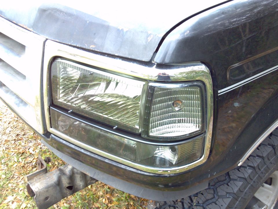 New smoked headlights