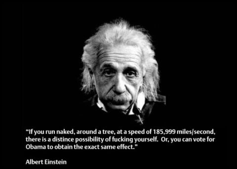 1988 Ford Bronco II - A black and white image of Albert Einstein with a quote attributed to him.