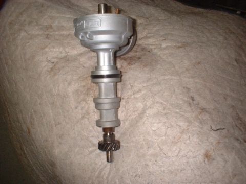 1969 Mercury Cyclone - This is a close-up of an automotive distributor, a key component in older ignition systems.