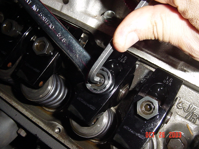 Then lock the jam nut if you have one.........................................................................



do this for each cyl, then put all that stuff back on!!