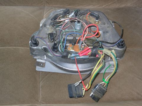 1975 Ford Bronco - During the rewiring, I added these 4-pin connectors to make the cluster more modular. Note that the ICVR has 2 terminals on its hot side, s…