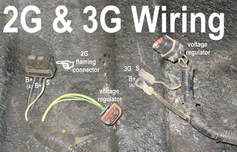 1983 Ford Bronco - Alternator Wiring 2G vs. 3G Connectors The only differences are that: 1) the 2G uses a [url=http://www.crownvic.net/ubbthreads/ubbthreads.p…