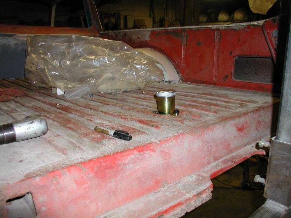 new filler neck in bed