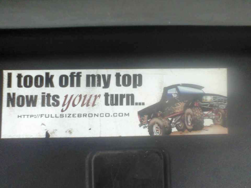 1988 Ford Bronco in 2012