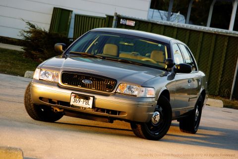 2005 Ford Crown Victoria - 2005 Ford Crown Victoria shown in a three-quarter front view.