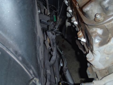 1978 Nissan 300ZX - Engine bay detail with spark plugs and wiring visible.