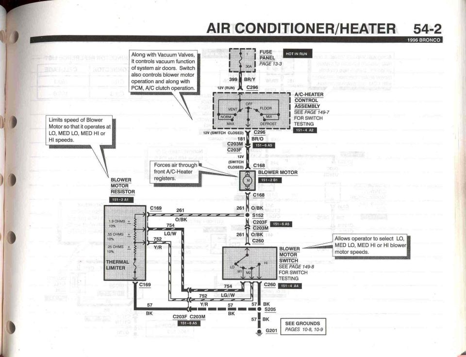 A/C and Heater electrical