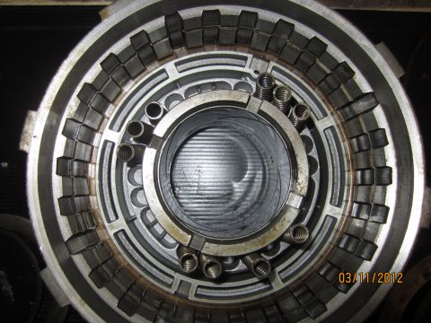 1979 Ford Bronco - Automatic transmission clutch pack components, likely from a Ford vehicle.