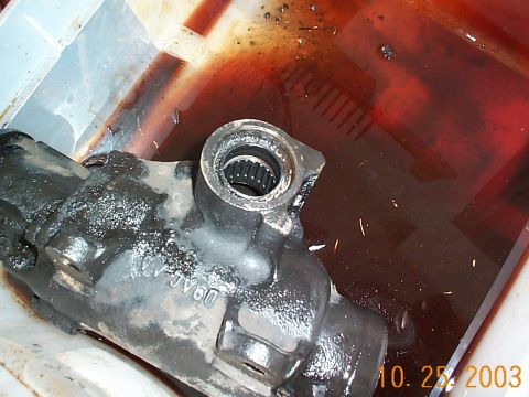 1992 Ford Bronco - Once the pitman arm is removed, you can completely remove the box from your rig. There are 3 bolts going through the fram rail that will ne…