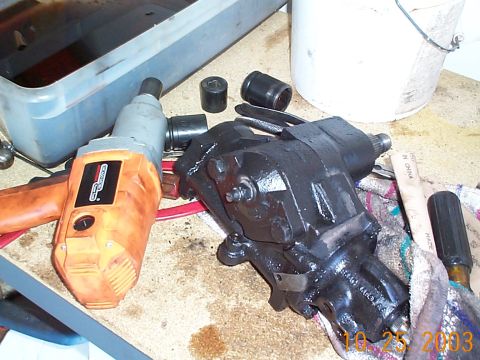 1992 Ford Bronco - Here is my resealed box, looks almost like new. Installation is the reverse of the removal. You may have a little difficulty getting the st…
