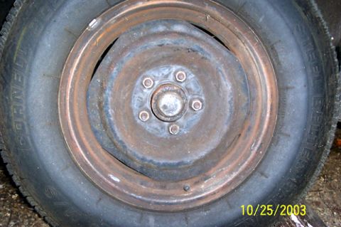 1991 Ford Crown Victoria LTD - Front wheel before