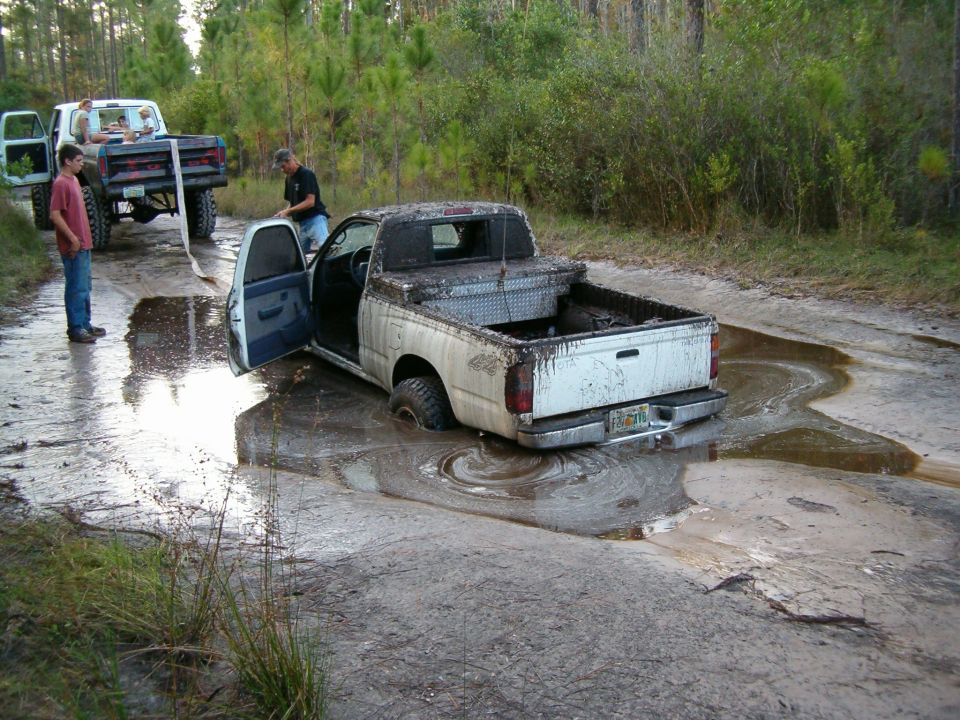 The stuck Toyota