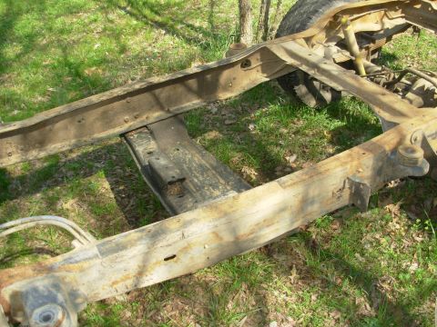 1983 Ford Bronco - Even after several applications of PurplePower, a lot of scraping, and a few months of heavy rain, it's still nasty. So I borrowed a pressu…