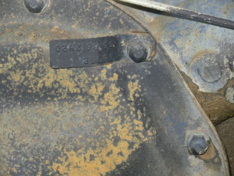 1983 Ford Bronco - 3L55 means 3.55 gears and Limited Slip (Eaton Traction Lok) diff 2H20 means 1992, August 20th