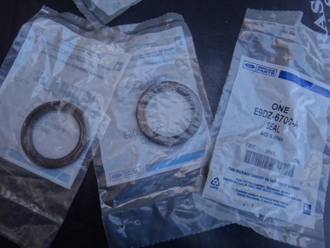 1993 Ford Taurus - Sealed Ford parts are shown, including one with the part number E9DZ-6700-A.
