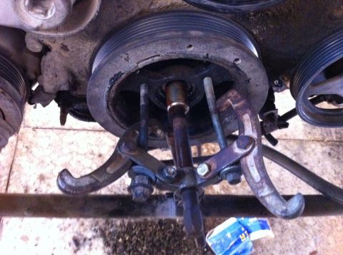 Timing arms replacement work