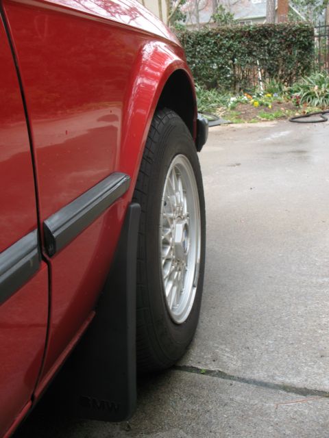 1986 BMW 3 Series - Yeah mudflaps!!